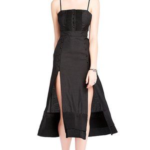 NWT ALICE McCALL Stargaze Black Silk Dress - AU 8 / US 2 / EU 38